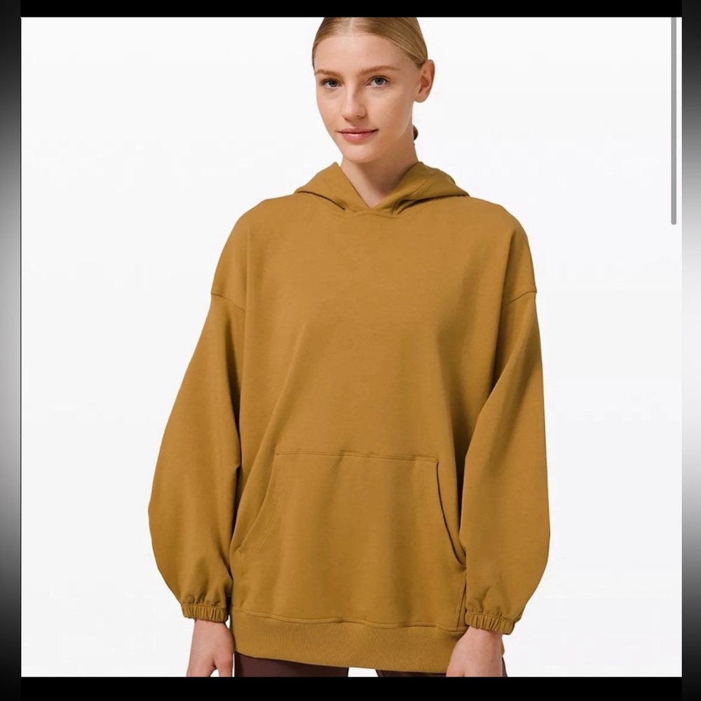 Lululemon oversized pleated hoodie xs